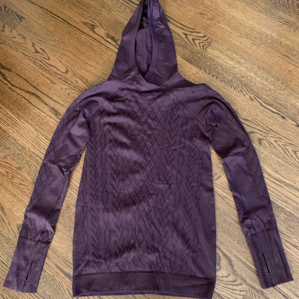 Lululemon Rest Less Hoodie, Size 6, Purple color